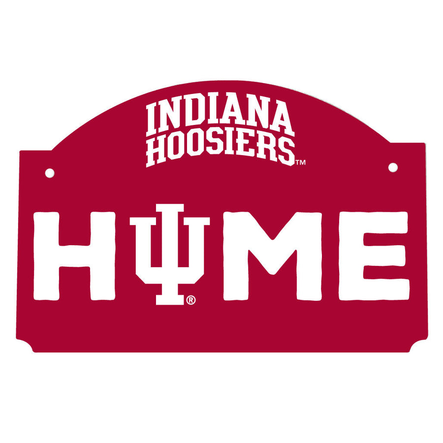 Indiana Hoosiers Wood Sign Flat with String Officially Licensed Collegiate Product Image 1