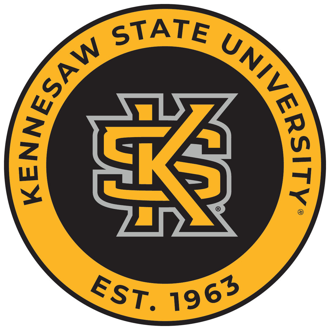 Kennesaw State University Round Magnet Officially Licensed Collegiate Product Image 1