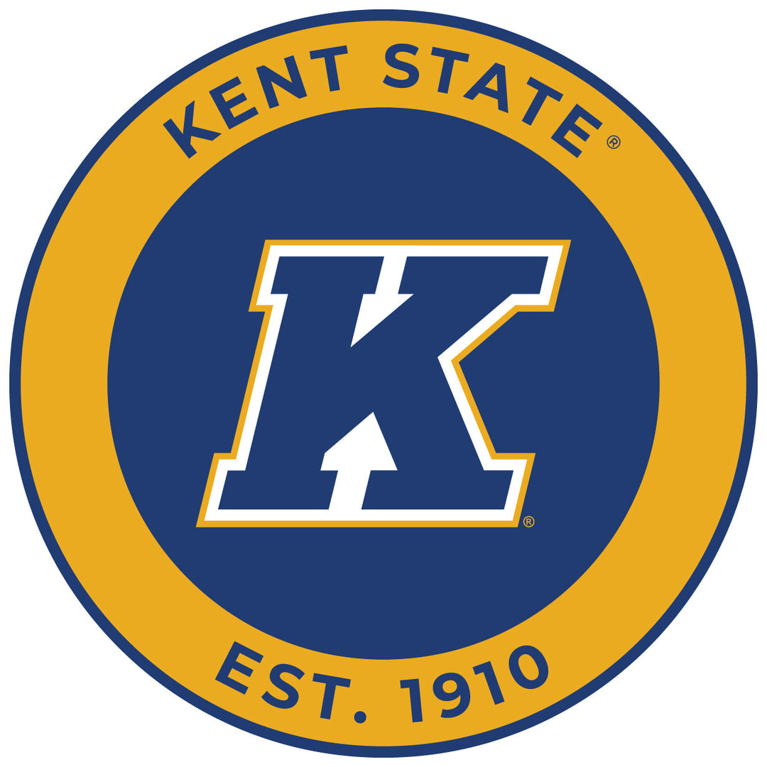 Kent State University Round Magnet Officially Licensed Collegiate Product Image 1