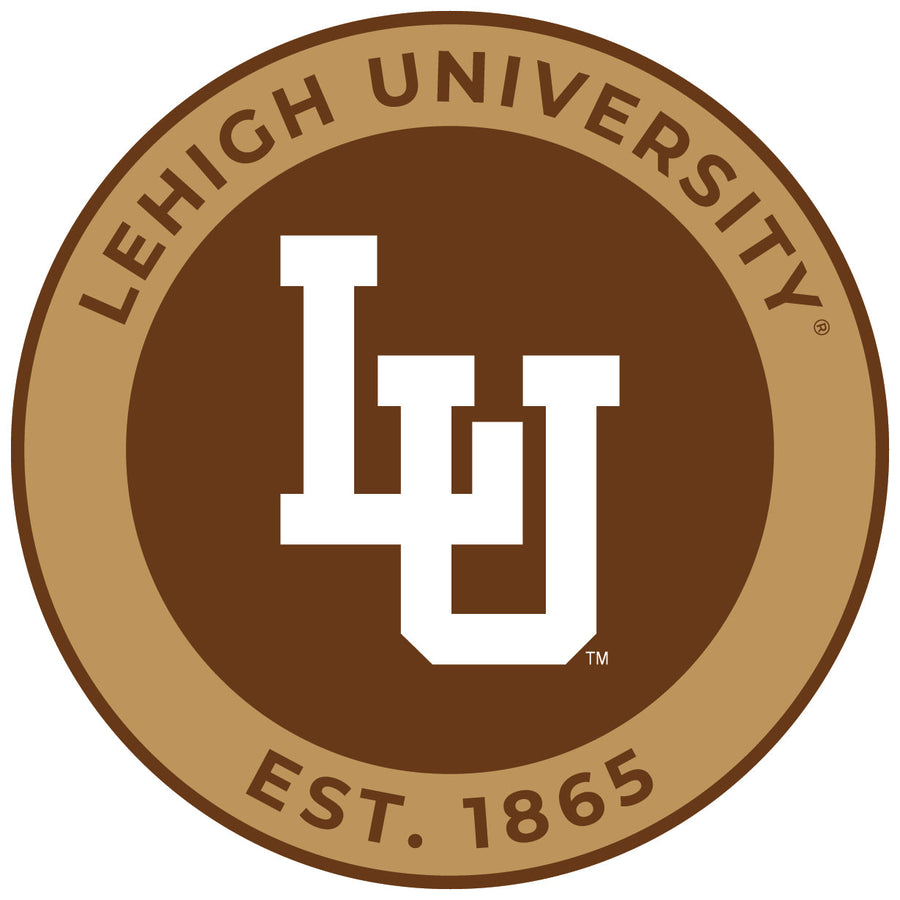 Lehigh University Mountain Hawks Round Magnet Officially Licensed Collegiate Product Image 1