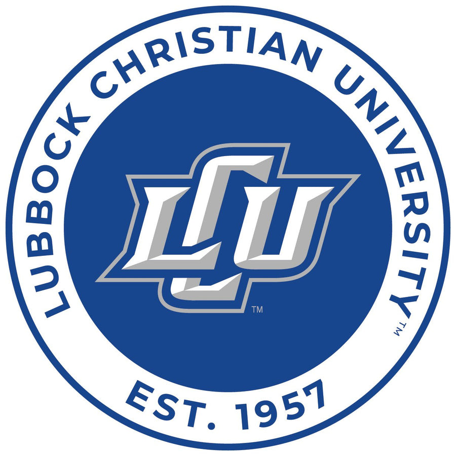 Lubbock Christian University Chaparral Round Magnet Officially Licensed Collegiate Product Image 1