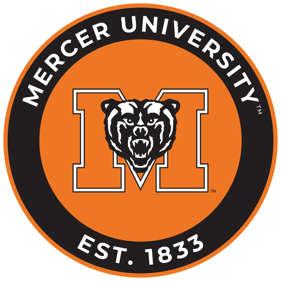 Mercer University Round Magnet Officially Licensed Collegiate Product Image 1