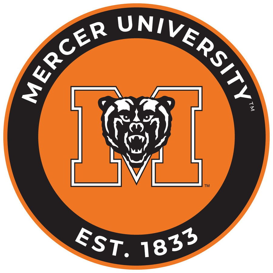 Mercer University Round Vinyl Decal Sticker Officially Licensed Collegiate Product Image 1