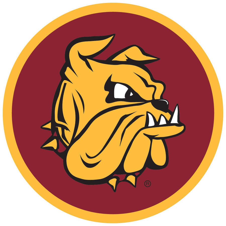 Minnesota Duluth Bulldogs Round Magnet Officially Licensed Collegiate Product Image 1