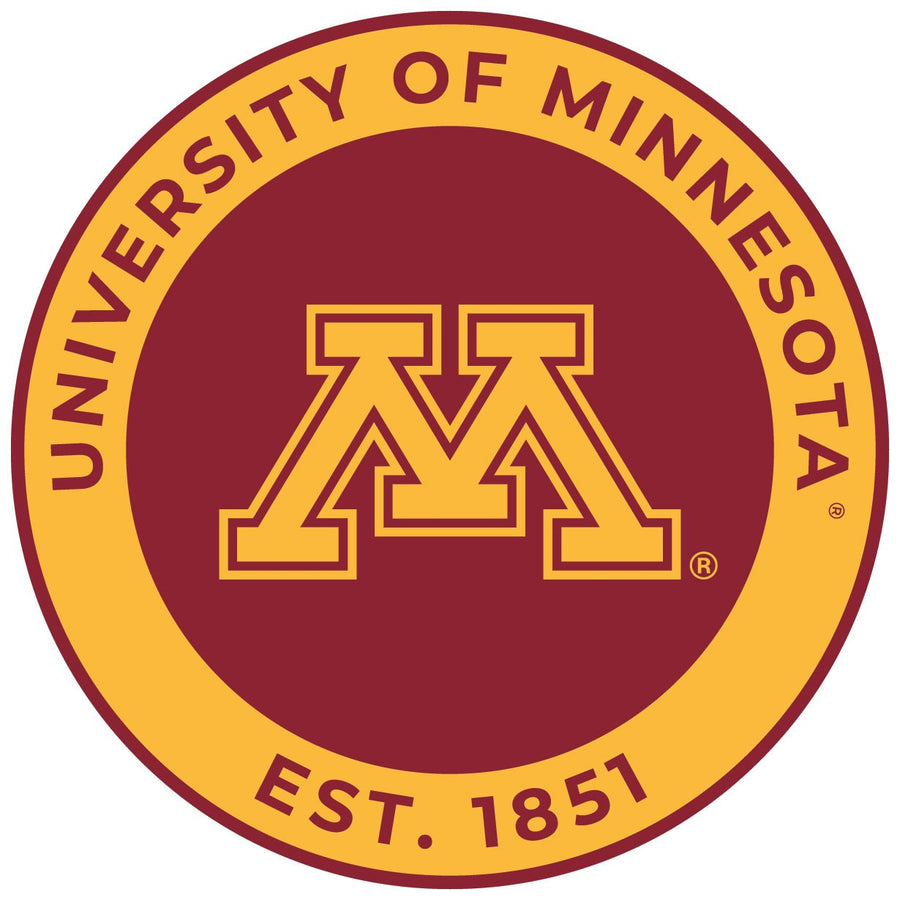 Minnesota Gophers Round Magnet Officially Licensed Collegiate Product Image 1