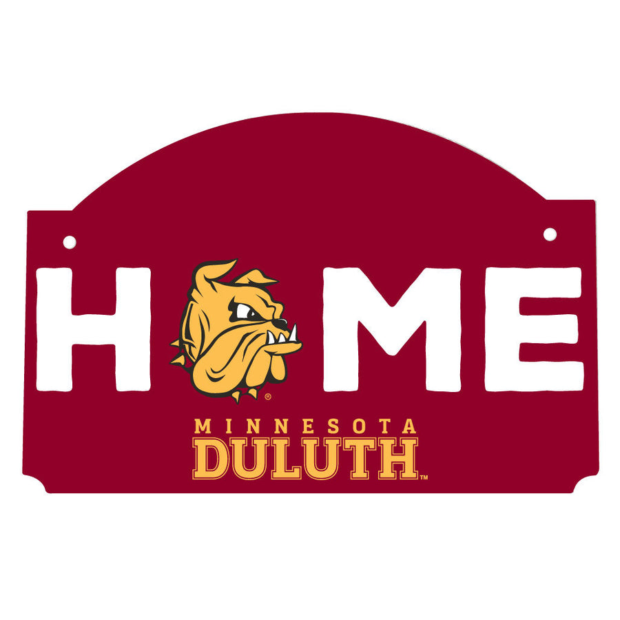 Minnesota Duluth Bulldogs Wood Sign Flat with String Officially Licensed Collegiate Product Image 1