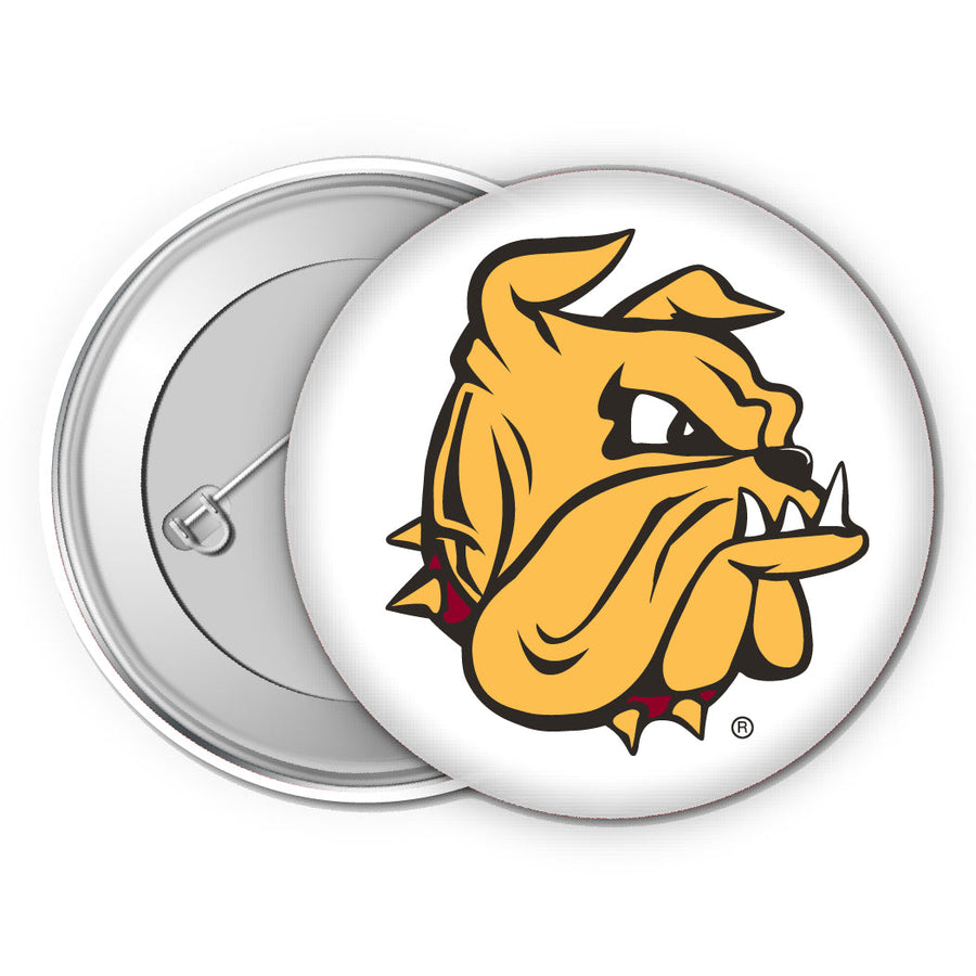 Minnesota Duluth Bulldogs Small 1-Inch Button Pin 4 Pack Officially Licensed Collegiate Product Image 1