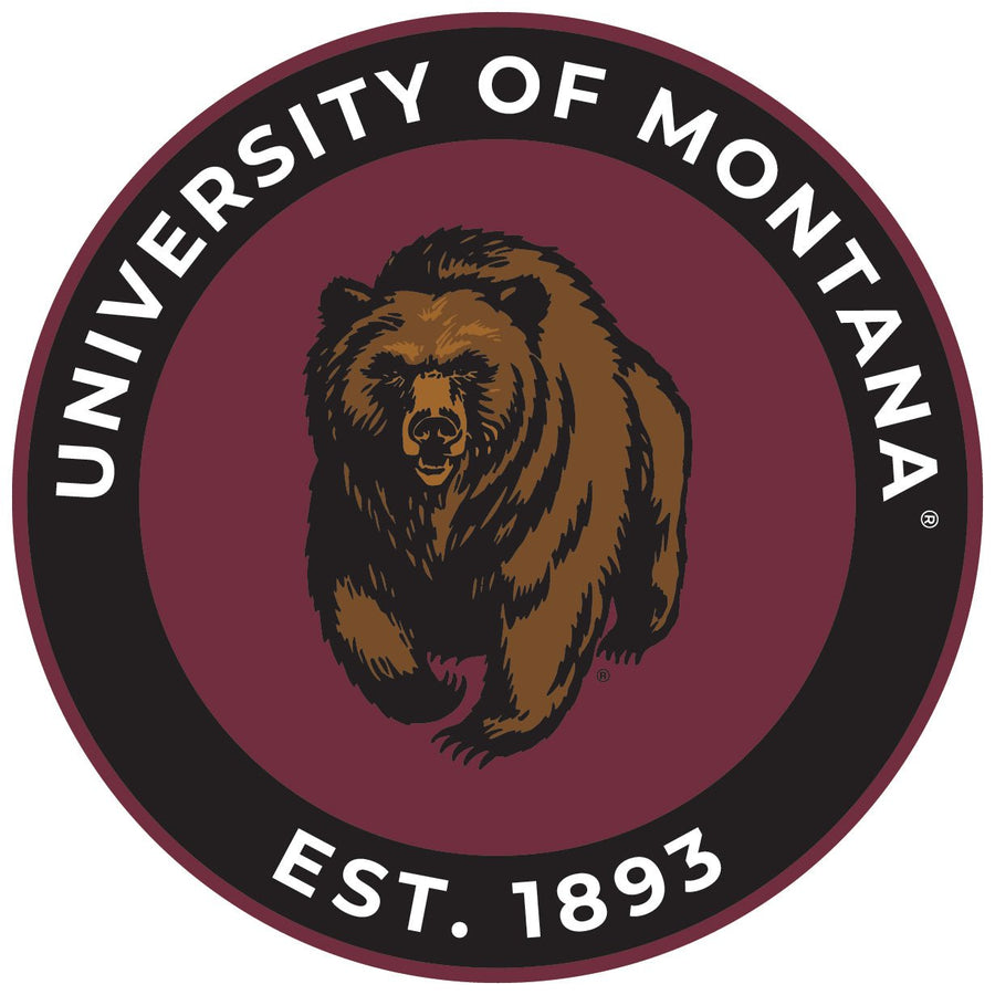 Montana University Round Magnet Officially Licensed Collegiate Product Image 1