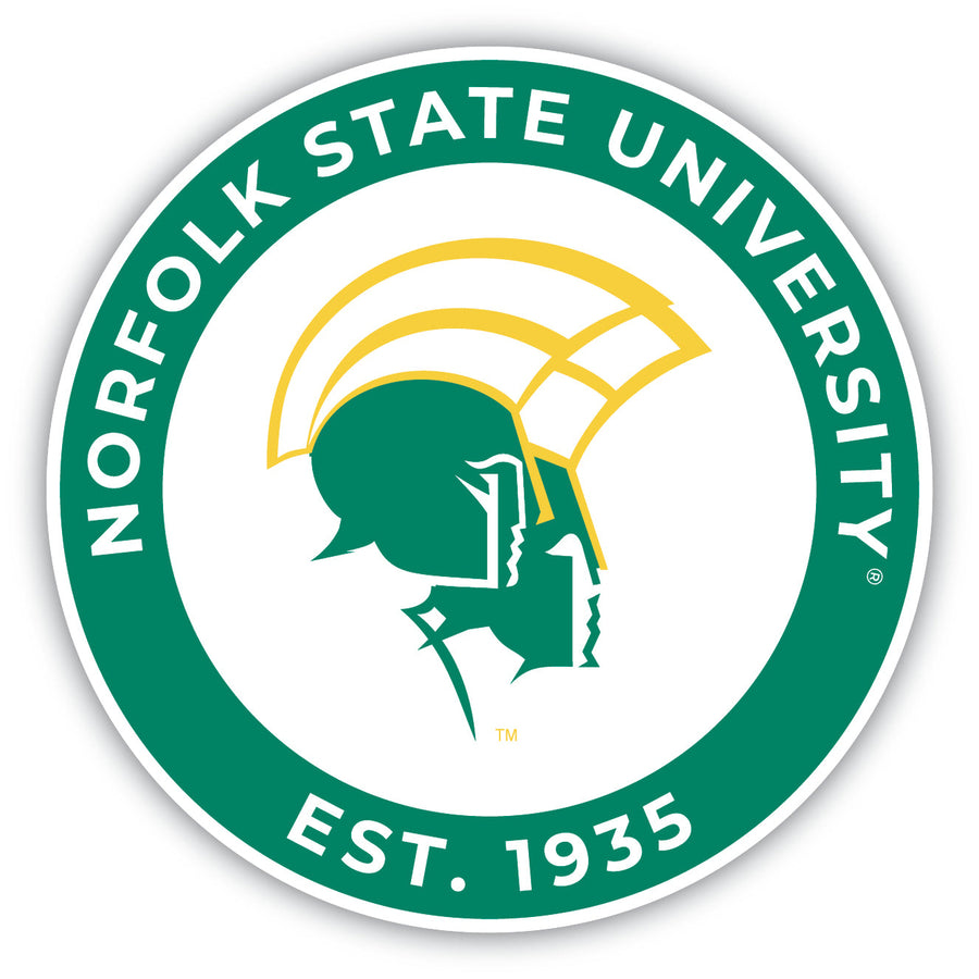 Norfolk State University Round Magnet Officially Licensed Collegiate Product Image 1