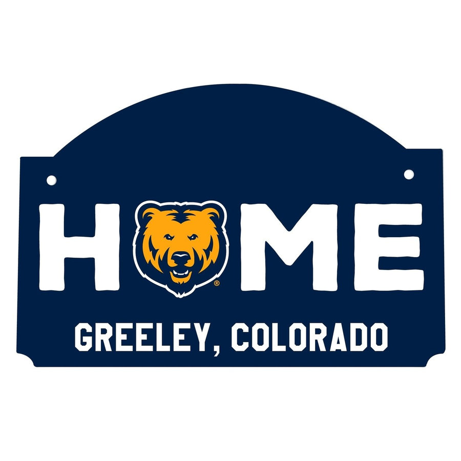 Northern Colorado Bears Wood Sign Flat with String Officially Licensed Collegiate Product Image 1