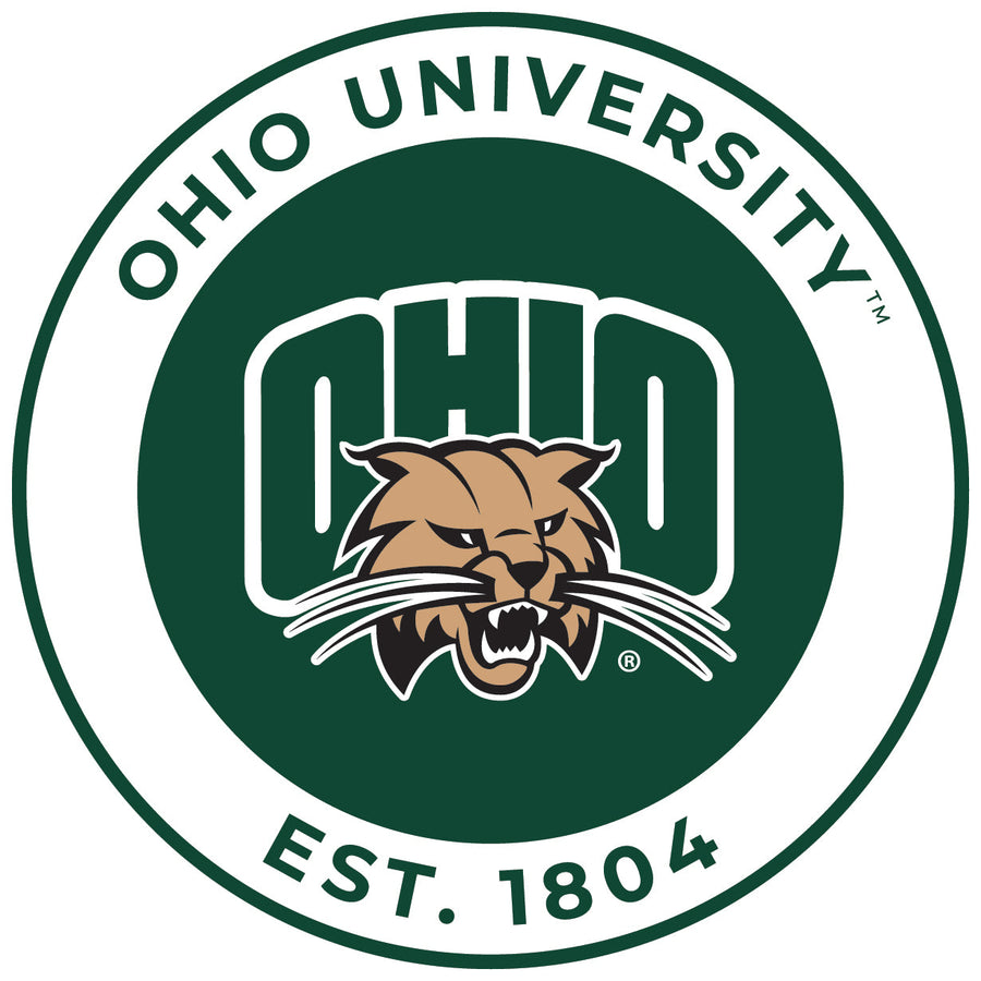 Ohio University Round Magnet Officially Licensed Collegiate Product Image 1