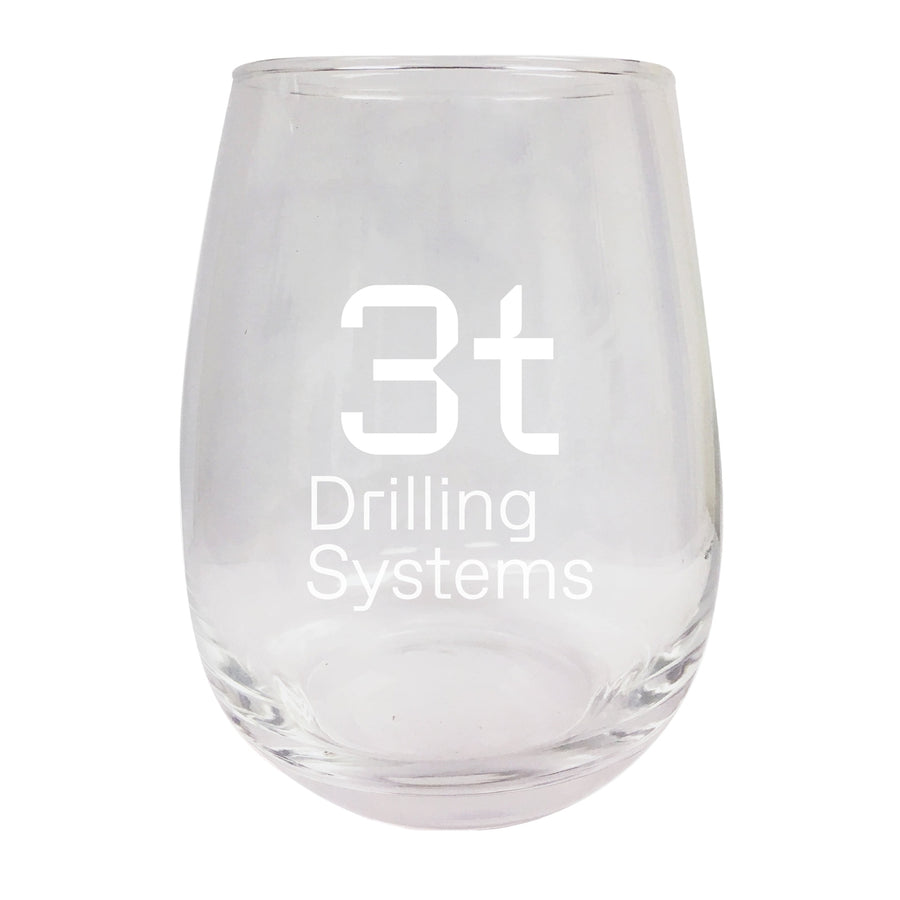 Pack of 96 Custom 3t Drilling Systems Engraved Stemless Wine Glass Image 1