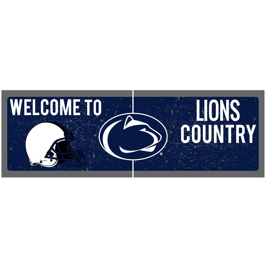 Penn State Nittany Lions Wood Sign with Frame Officially Licensed Collegiate Product Image 1