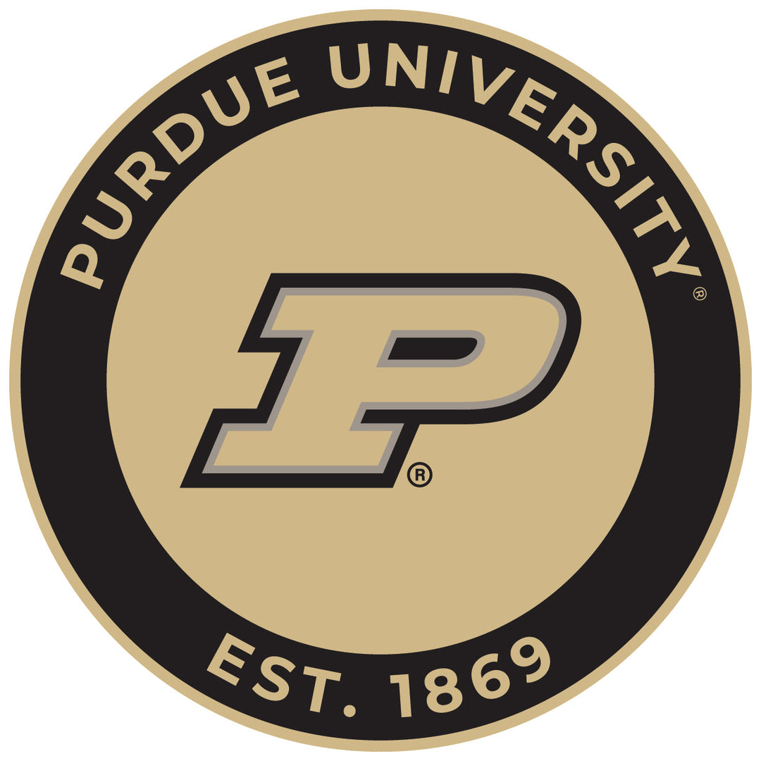 Purdue Boilermakers Round Magnet Officially Licensed Collegiate Product Image 1