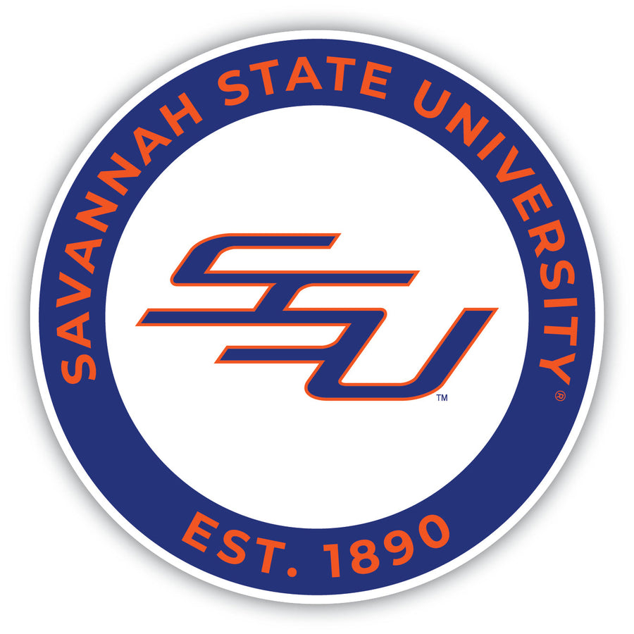 Savannah State University Round Magnet Officially Licensed Collegiate Product Image 1