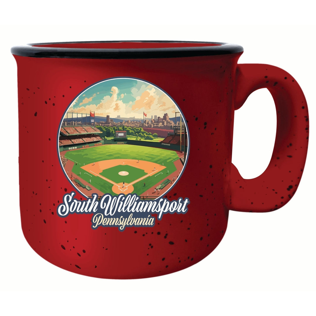 South Williamsport Pennsylvania Baseball Diamond Design Souvenir 16 oz Ceramic camping mug Image 3