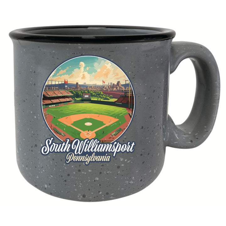 South Williamsport Pennsylvania Baseball Diamond Design Souvenir 16 oz Ceramic camping mug Image 4