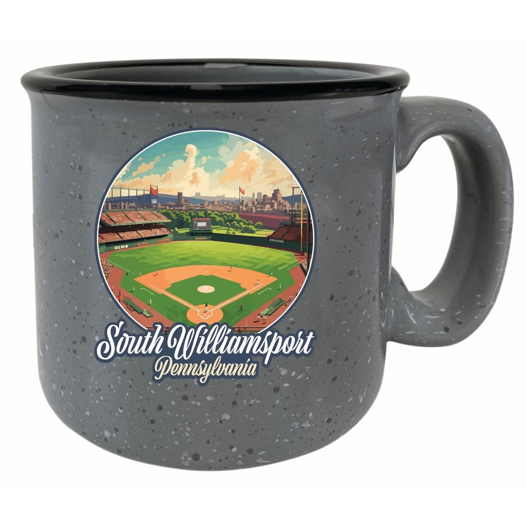 South Williamsport Pennsylvania Baseball Diamond Design Souvenir 16 oz Ceramic camping mug Image 1