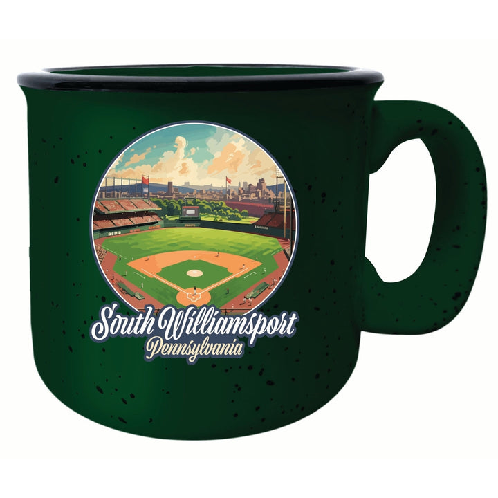 South Williamsport Pennsylvania Baseball Diamond Design Souvenir 16 oz Ceramic camping mug Image 4