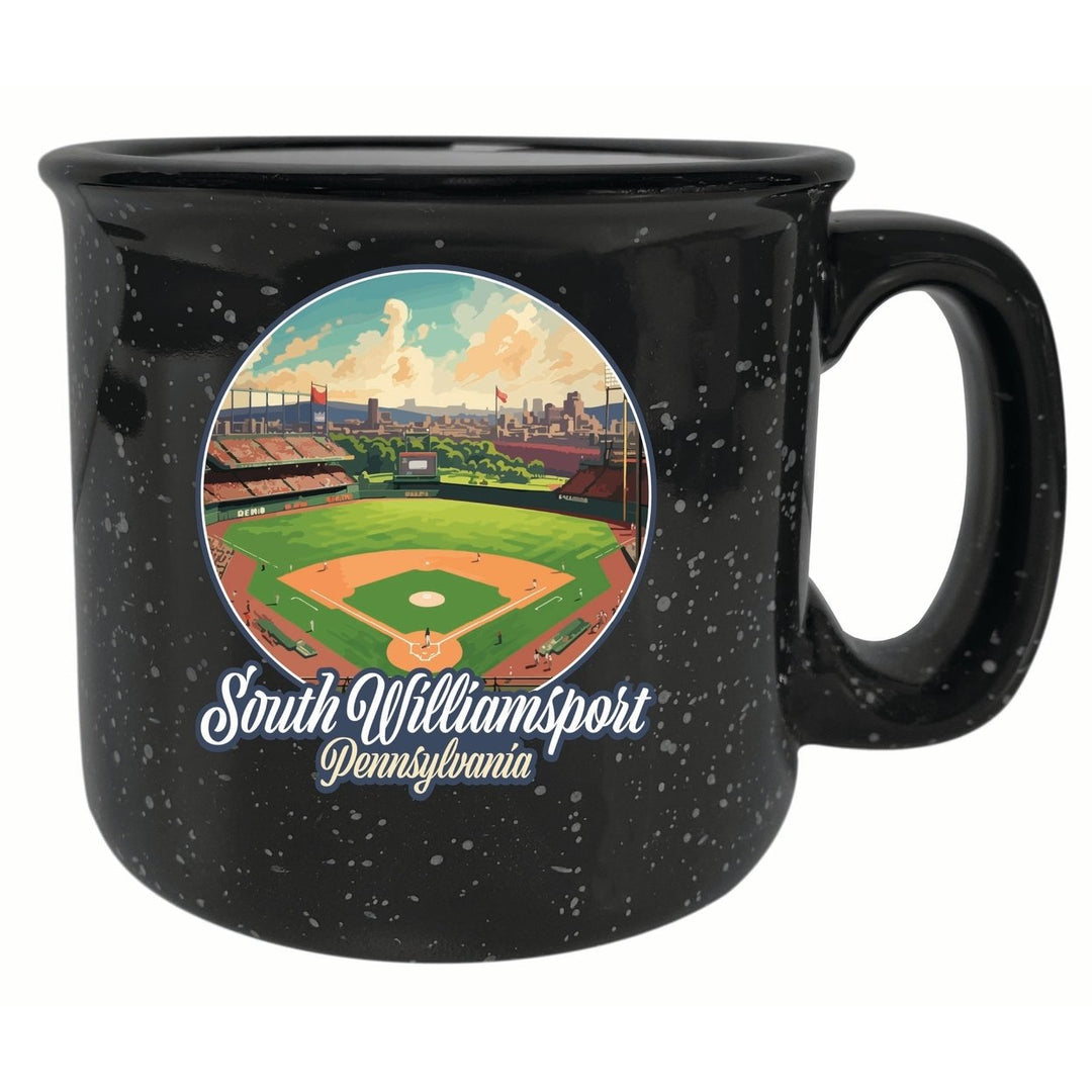 South Williamsport Pennsylvania Baseball Diamond Design Souvenir 16 oz Ceramic camping mug Image 1