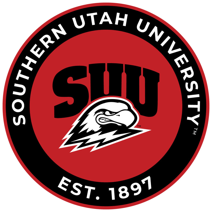 Southern Utah University Round Vinyl Decal Sticker Officially Licensed Collegiate Product Image 1