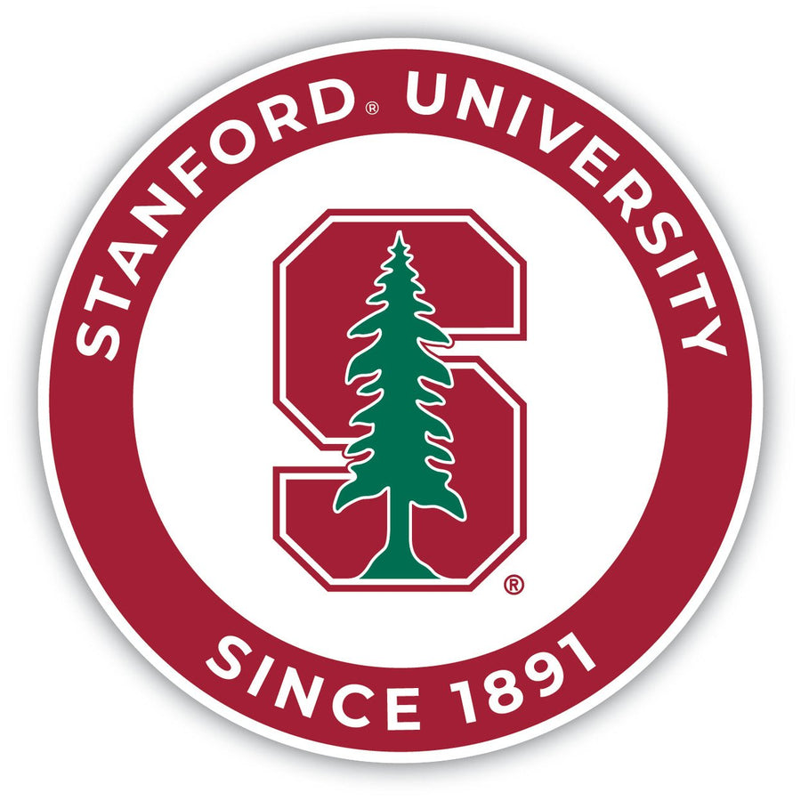 Stanford University Round Magnet Officially Licensed Collegiate Product Image 1