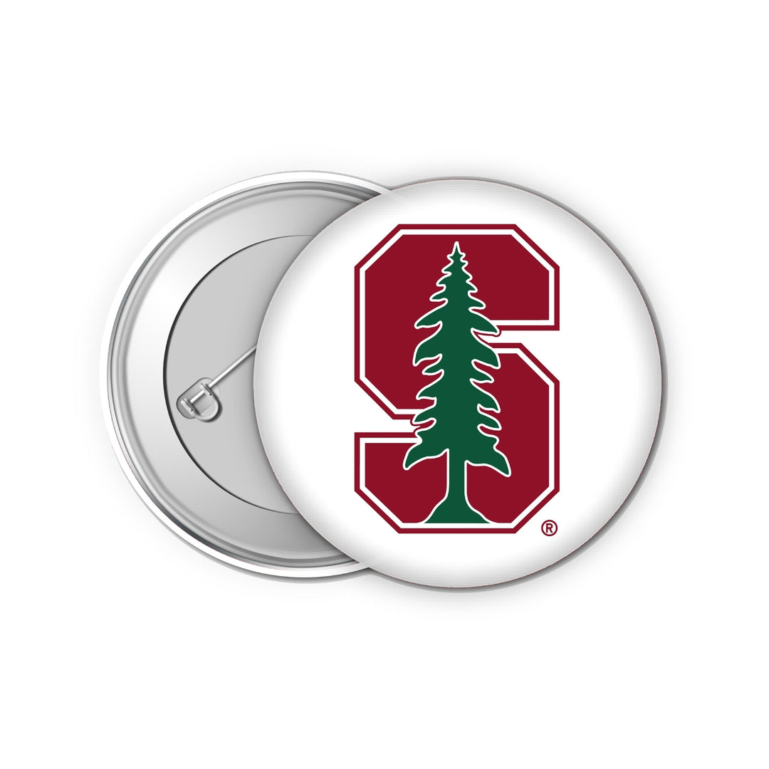 Stanford University Small 1-Inch Button Pin 4 Pack Officially Licensed Collegiate Product Image 1