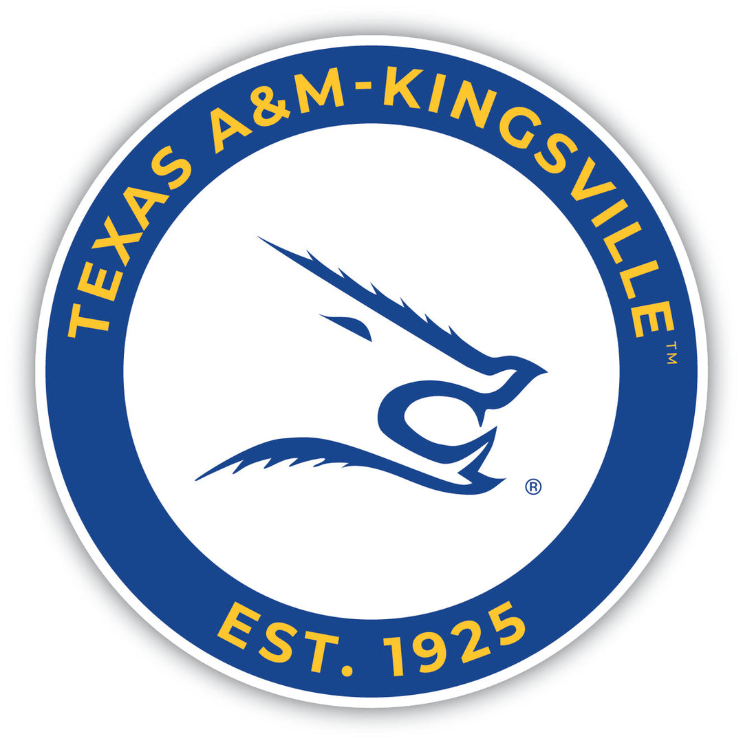 Texas AandM Kingsville Javelinas Round Magnet Officially Licensed Collegiate Product Image 1