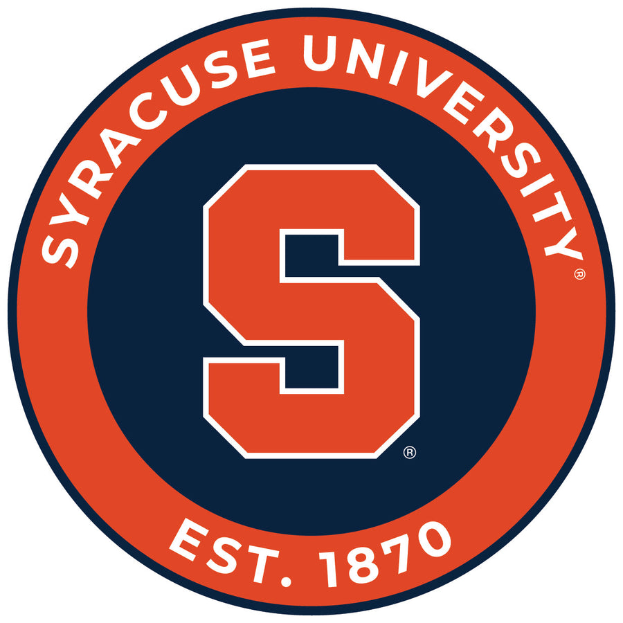 Syracuse Orange Round Magnet Officially Licensed Collegiate Product Image 1