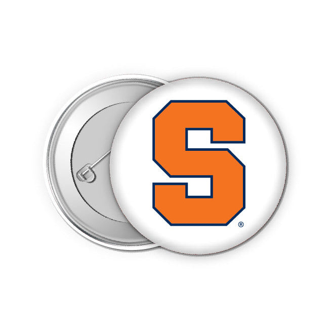 Syracuse Orange Small 1-Inch Button Pin 4 Pack Officially Licensed Collegiate Product Image 1