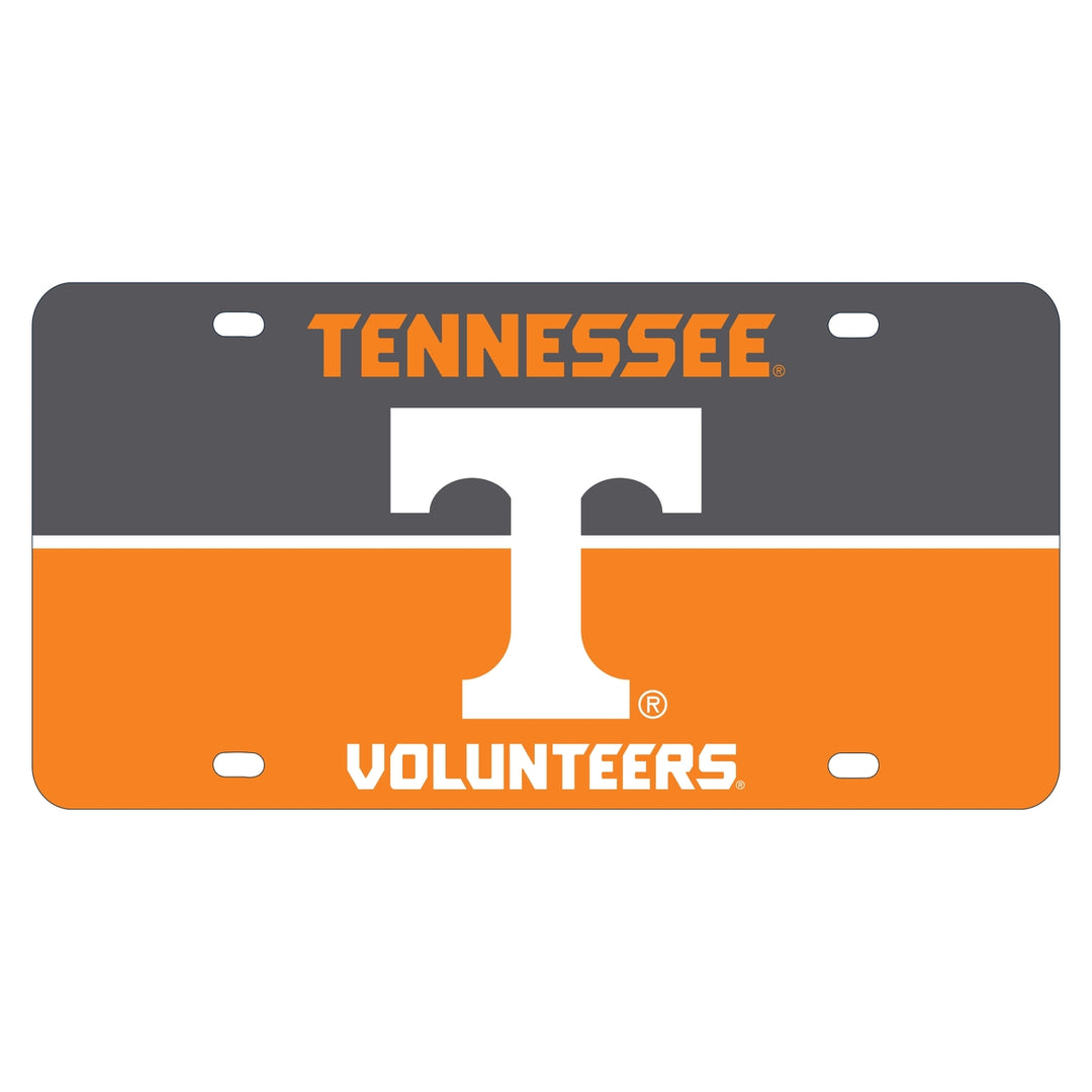 Tennessee Knoxville Metal License Plate Officially Licensed Collegiate Product Image 1