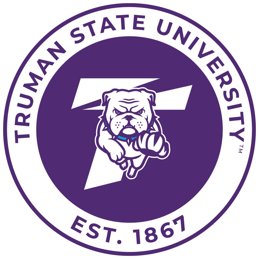 Truman State University Round Magnet Officially Licensed Collegiate Product Image 1