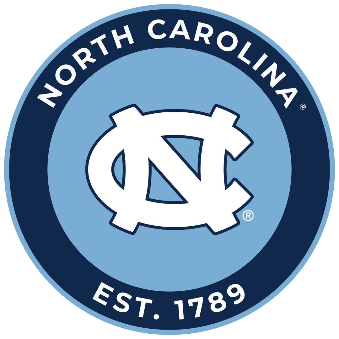 UNC Tar Heels Round Magnet Officially Licensed Collegiate Product Image 1