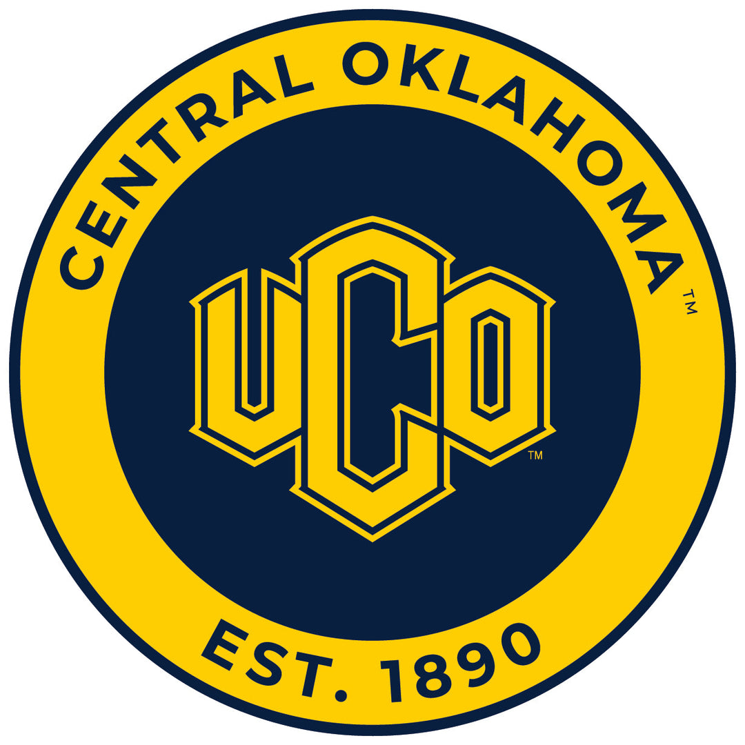 University of Central Oklahoma Bronchos Round Magnet Officially Licensed Collegiate Product Image 1