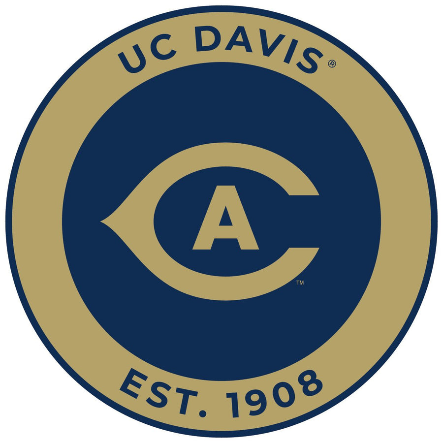 UC Davis Aggies Round Magnet Officially Licensed Collegiate Product Image 1