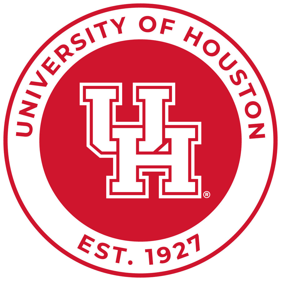 University of Houston Round Vinyl Decal Sticker Officially Licensed Collegiate Product Image 1