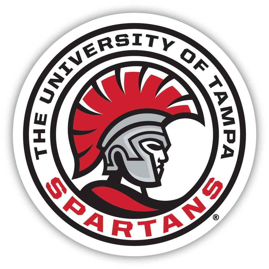 University of Tampa Spartans Round Magnet Officially Licensed Collegiate Product Image 1