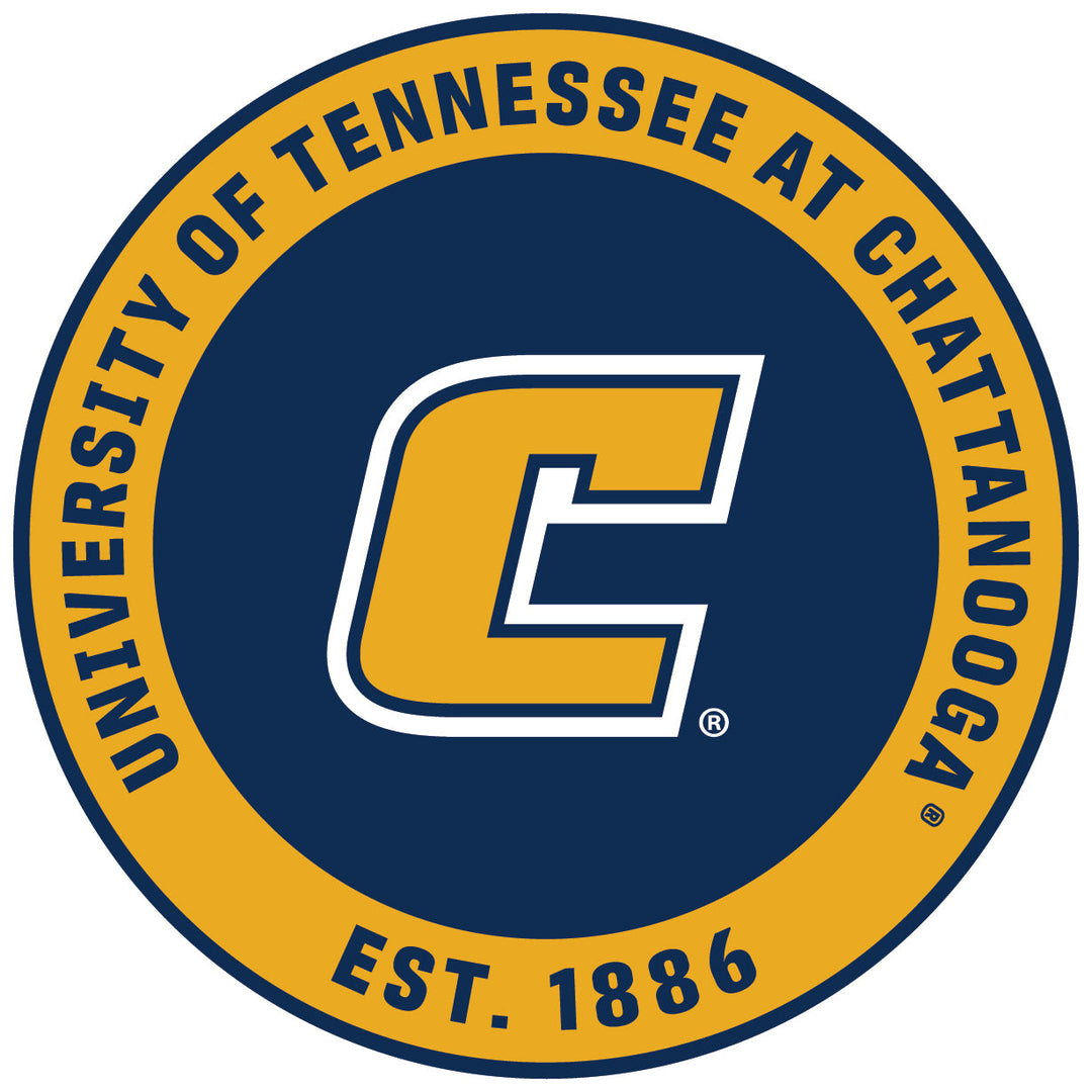 University of Tennessee at Chattanooga Round Magnet Officially Licensed Collegiate Product Image 1