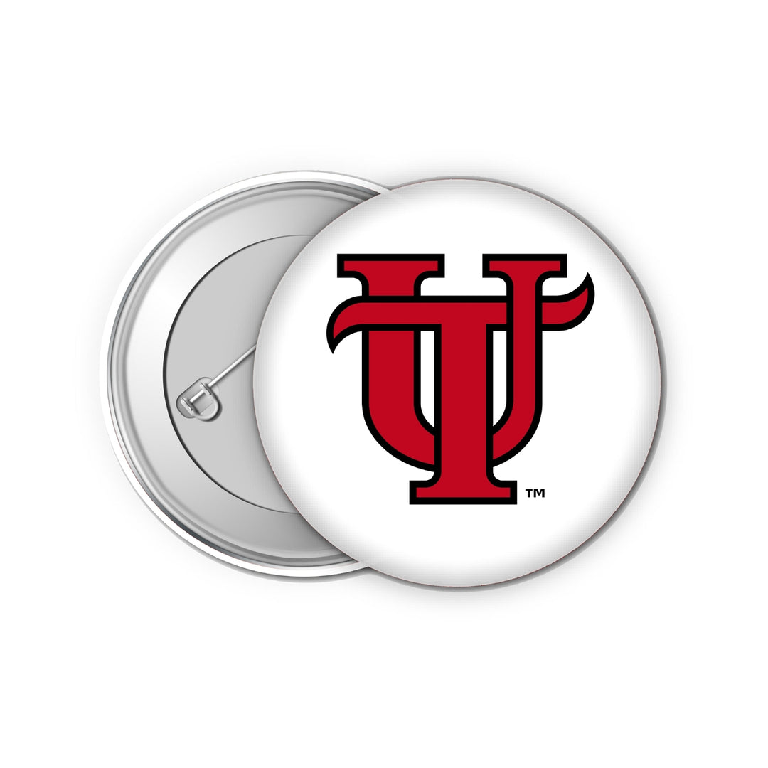 University of Tampa Spartans Small 1-Inch Button Pin 4 Pack Officially Licensed Collegiate Product Image 1