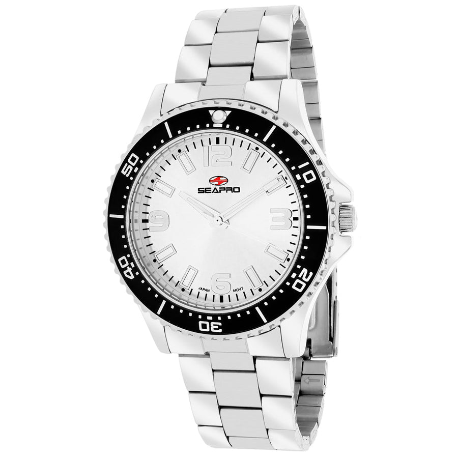 Seapro Womens Tideway Stainless Steel White Dial Watch SP5410 Water Resistant Image 1