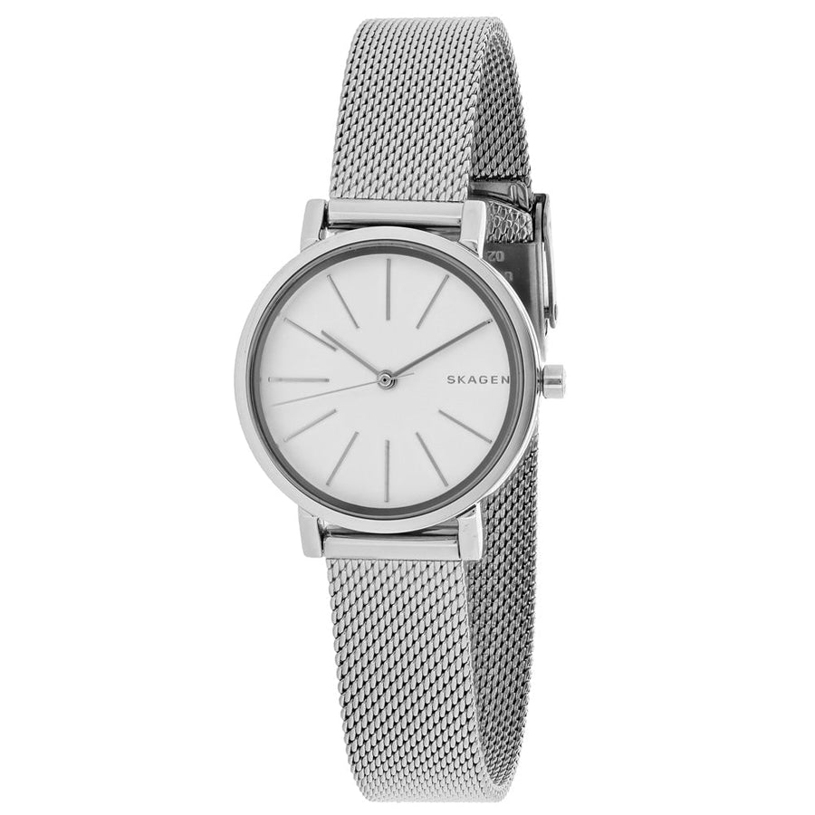 Skagen Womens Ancher Silver Dial Watch SKW2478 Stainless Steel Quartz 50m Water Resistant Image 1