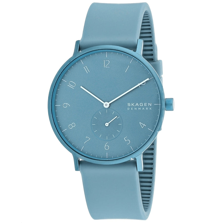 Skagen Mens Aaren Kulor Blue Dial Watch - SKW6509 Image 1