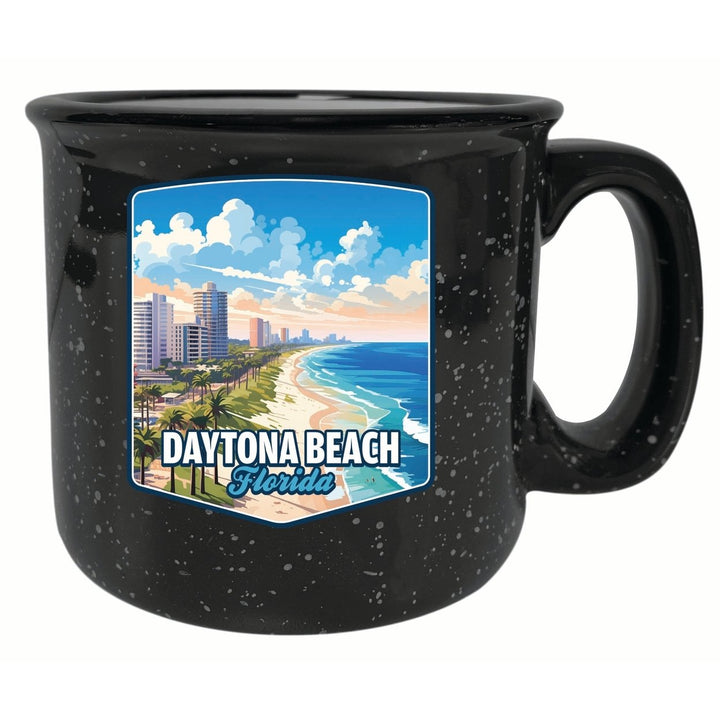 Daytona Beach Florida Ocean Shoreline Design Souvenir 16 oz Ceramic camping mug Image 6