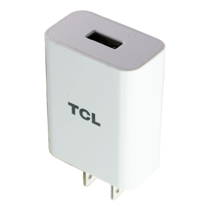 TCL (5V/3A) Adaptive Output Single USB Port Travel Charger Wall Adapter - White Image 1