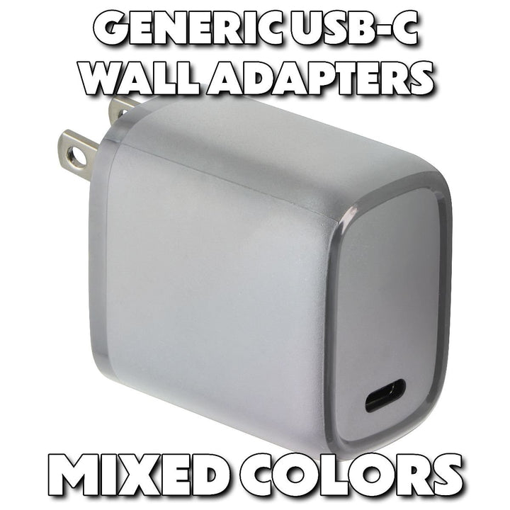 Mixed/Generic USB-C Wall Charger / Travel Adapters - (5V/3A and Up) Mixed Colors Image 4