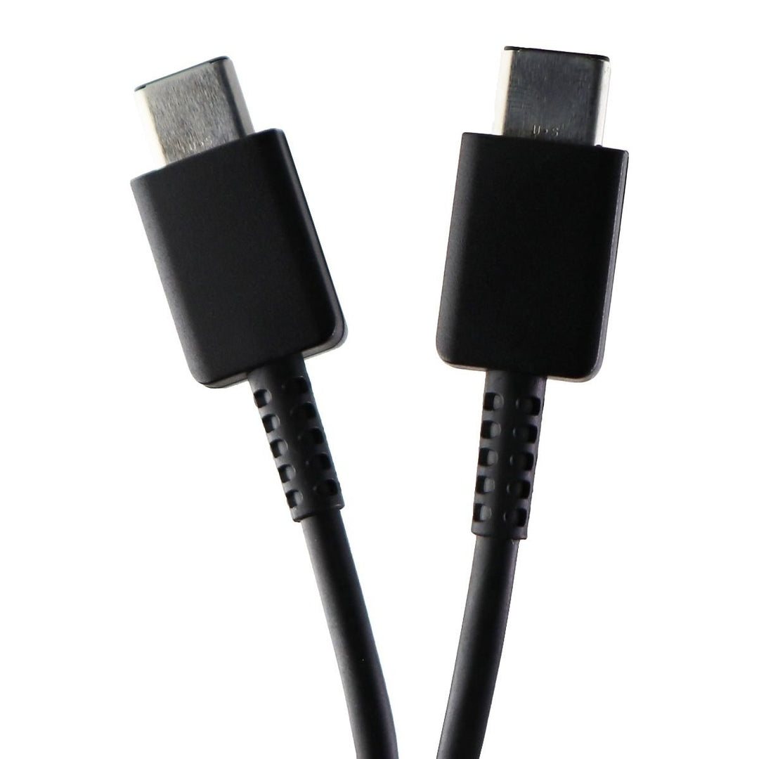 Samsung (3.3ft/1m) USB-C to USB-C (Type C) Charge and Sync Cable - Black Image 1