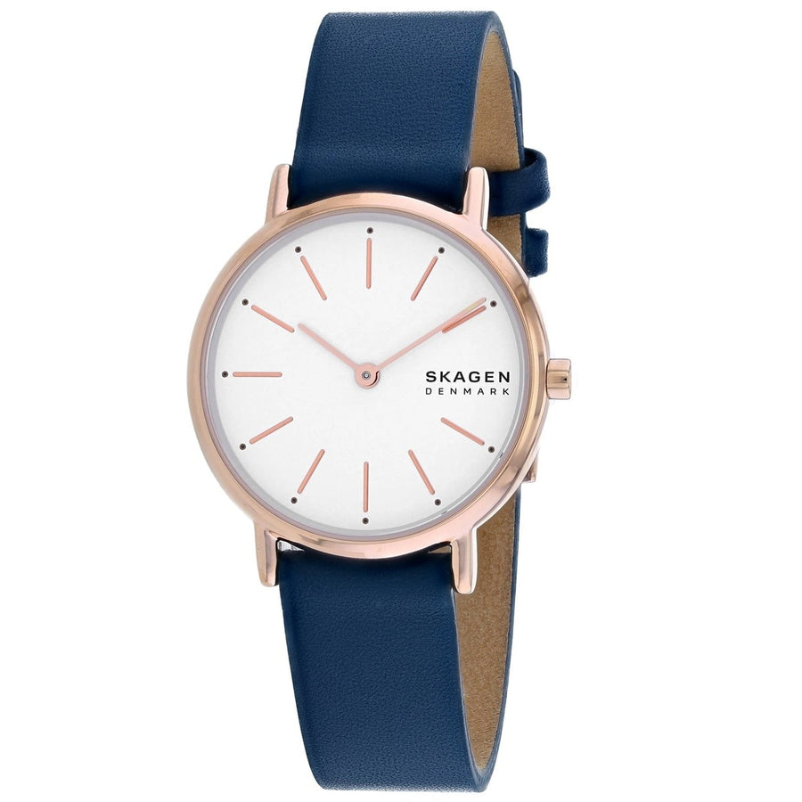 Skagen Womens Signatur White Dial Watch - SKW2838 Image 1