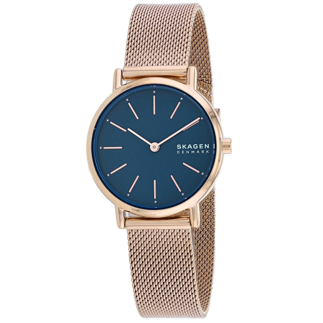 Skagen Womens Signatur Blue Dial Watch - SKW2837 Image 1