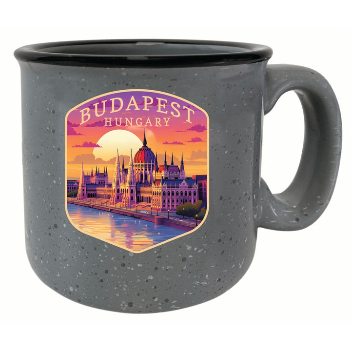 Budapest Hungary Parliament Building Design Souvenir 16 oz Ceramic camping mug Image 2