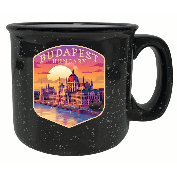 Budapest Hungary Parliament Building Design Souvenir 16 oz Ceramic camping mug Image 3